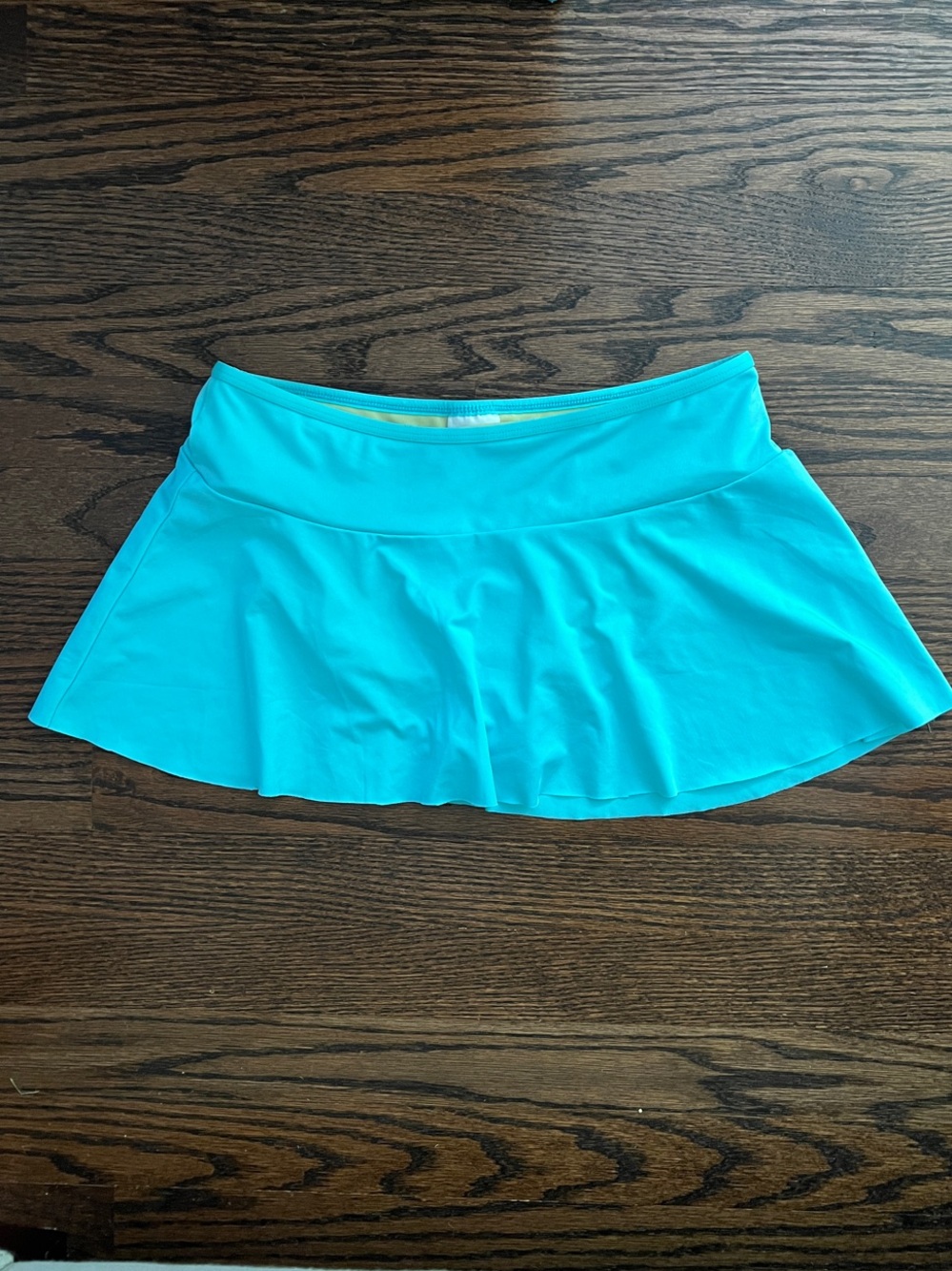 Lands’ End Aqua Girls Swim Skirt